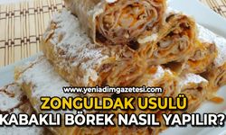 Zonguldak usulü kabak böreği nasıl yapılır?