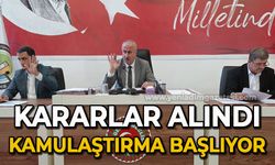 Mecliste önemli kararlar alındı: Kamulaştırma başlıyor