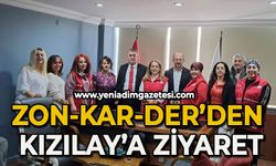 Zon-Kar-Der’den Kızılay’a ziyaret