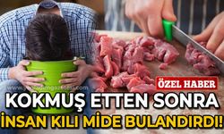 Kokmuş etten sonra insan kılı mide bulandırıyor!