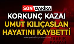 Korkunç kaza: Umut Kılıçaslan hayatını kaybetti