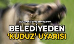 Belediyeden kuduz uyarısı