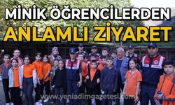 Miniklerden anlamlı ziyaret