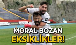 Zonguldakspor'da moral bozan eksiklikler