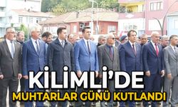 Kilimli'de Muhtarlar Günü kutlandı