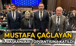 Mustafa Çağlayan, AK Parti İl Başkanları toplantısına katıldı