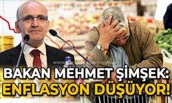 Mehmet Şimşek açıkladı: Enflasyon düşecek