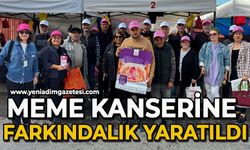 Zonguldak'ta meme kanserine farkındalık yaratıldı