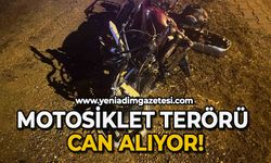 Motosiklet terörü can alıyor!