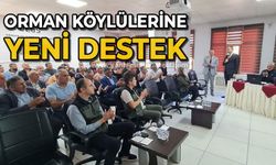 Orman köylülerine yeni destek