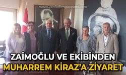 Osman Zaimoğlu ve ekibinden Muharrem Kiraz'a ziyaret