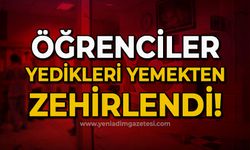 Öğrenciler yedikleri yemekten zehirlendi!