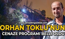 Orhan Toklu’nun cenaze programı belli oldu