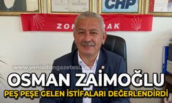 Osman Zaimoğlu istifaları değerlendirdi