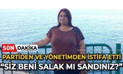 Partiden ve yönetiminden istifa etti: "Siz beni salak mı sandınız?"