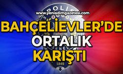 Bahçelievler'de ortalık karıştı