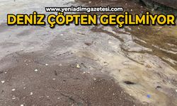 Deniz çöpten geçilmiyor