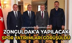 AK Parti Zonguldak heyeti Bakan Osman Aşkın Bak ile görüştü