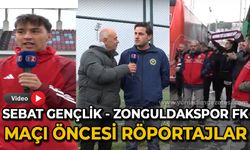 Sebat Gençlik - Zonguldakspor FK maçı öncesi röportajlar