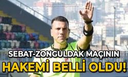 Sebatspor - Zonguldakspor maçının hakemi belli oldu