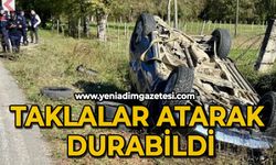 Taklalar atarak durabildi