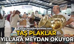 Taş plaklar teknolojiye meydan okuyor