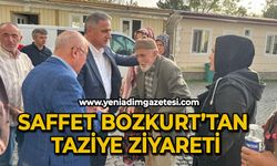 Saffet Bozkurt'tan taziye ziyareti