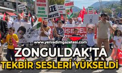 Zonguldak'ta tekbir sesleri yükseldi