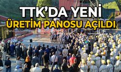 TTK'da yeni üretim panosu üretime açıldı