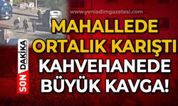 Mahalle karıştı: Kahvehanede kavga sokağa taştı!