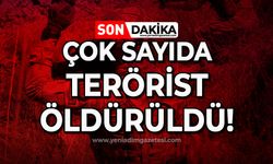 Çok sayıda terörist öldürüldü!