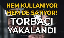 Hem kullanıyor hem de satıyor: Torbacı yakalandı!