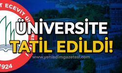 Zonguldak Bülent Ecevit Üniversitesi eğitime 1 gün ara verdi