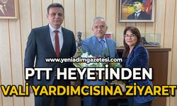 PTT heyetinden Vali Yardımcısına ziyaret