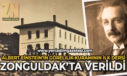 Albert Einstein'in görelilik kuramının ilk dersi Zonguldak'ta verildi