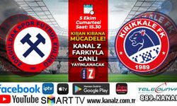 Zonguldakspor FK - Kırıkkale FK maçı KANAL Z'de yayınlanacak