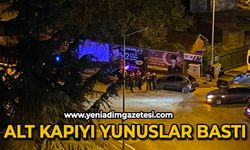 Alt kapıyı yunuslar bastı