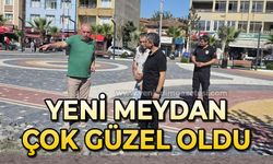 Yeni meydanda düzenleme tamamlandı: Merkeze çok yakıştı!