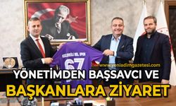 Yönetimden Başsavcı ve Başkanlara ziyaret