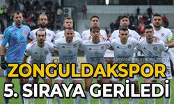 Zonguldakspor 5. sıraya geriledi