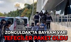 Zonguldak'ta bayram var: Tefeciler paket oldu!