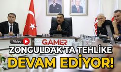 Zonguldak'ta tehlike devam ediyor!