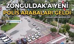 Zonguldak'a yeni polis arabaları geldi