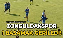 Zonguldakspor 1 basamak geriledi