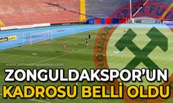 Zonguldakspor'un Turgutlu maçı kadrosu belli oldu