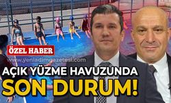 Açık yüzme havuzunda son durum!