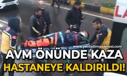 AVM önünde trafik kazası: Yaralı hastaneye kaldırıldı!