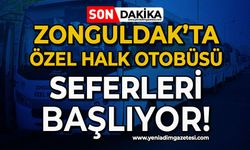 Halk otobüsü seferleri başlıyor