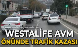 Westalife AVM önünde kaza