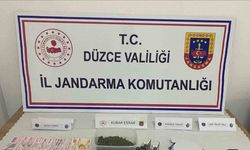 Düzce’de jandarmadan uyuşturucu operasyonu